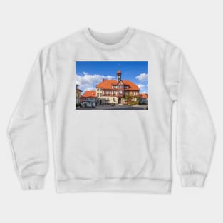 Gernrode town hall; Gernrode; Quedlinburg; Saxony-Anhalt Crewneck Sweatshirt